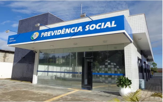 Fachada de agência do INSS em Embu-Guaçu, em São Paulo — Foto: Previdência Social/Divulgação.